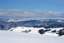 A view from the mountains near Granite, Montana.